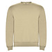 Clasica Sweatshirt mit Rundhalsausschnitt Unisex, sand meliert, M