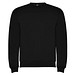 Clasica Sweatshirt mit Rundhalsausschnitt Unisex, schwarz, M