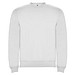 Clasica Sweatshirt mit Rundhalsausschnitt Unisex, weiss, M