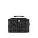 cosmetic case, bouclé black