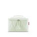 cosmetic case, puffer iced matcha