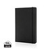 Craftstone A5 Notizbuch aus recycelt. Kraft- und Steinpapier, schwarz