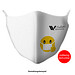 Individuelle Gesichtsmaske CreaMask, weiß, inkl. Druck Individuelle Gesichtsmaske CreaMask, weiß, inkl. Druck