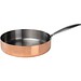 CrisMa Induktionsbratpfanne mit hohem Rand , kupfer