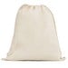 DAHAB. Turnbeutel aus 100% Baumwolle (140 g/m²), Naturhell