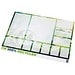 Desk-Mate® A2 recycelter Notizblock, weiss, 25 pages