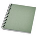 Desk-Mate® A6 farbiges recyceltes Notizbuch mit Spiralbindung, hellgrün
