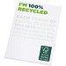 Desk-Mate® A7 recycelter Notizblock, weiss, 100 pages