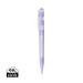 Devin transparenter Stift aus GRS zertifiziertem rABS, lila