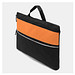 Dokumententasche FILE,orange, schwarz