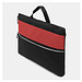 Dokumententasche FILE,rot, schwarz