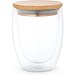 ECUADOR L. Reisebecher aus Borosilikatglas 350 ml, Natur