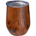 Edelstahlbecher Holzoptik Brighton, 380 ml, braun
