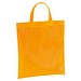 Einkaufstasche aus recyceltem Non Woven , orange