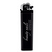 Feuerzeug Burn, schwarz