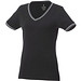 ELEVATE Damen T-Shirt Elbert Piqué, schwarz,grau meliert,weiss, XS ELEVATE Damen T-Shirt Elbert Piqué, schwarz,grau meliert,weiss, XS