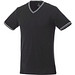 ELEVATE Herren T-Shirt Elbert Piqué, schwarz,grau meliert,weiss, XL ELEVATE Herren T-Shirt Elbert Piqué, schwarz,grau meliert,weiss, XL