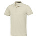 Emerald Polo Unisex aus recyceltem Material, Oatmeal, S