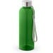 ENDERS M. Trinkflasche (600ml) aus recyceltem PET (100% rPET) mit glänzender transluzenter Oberfläche, Grün