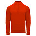 Epiro Half-Zip Sweatshirt Unisex, rot, S