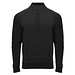 Epiro Half-Zip Sweatshirt Unisex, schwarz, S