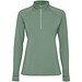 Estambul Half-Zip Sweatshirt für Damen, Laurel green, L