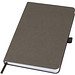 Fabianna Hardcover Notizbuch aus Crush-Papier, kaffeebraun