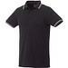 ELEVATE Herren Poloshirt Fairfield mit weißem Rand, schwarz,grau meliert,weiss, S ELEVATE Herren Poloshirt Fairfield mit weißem Rand, schwarz,grau meliert,weiss, S