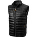 ELEVATE Herren Daunen Weste Bodywarmer Fairview, schwarz, XXL
