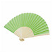 Faltbarer Fächer BAMBOO COOL,grün