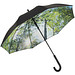 FARE® AC-Stockschirm Nature, schwarz/Wald-Design