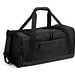 FARO. Sporttasche aus recyceltem 600D Polyester, Schwarz