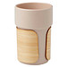 Fika 340 ml Becher mit Bambushülle, Oatmeal