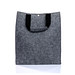 Filztasche Shopper, anthrazit