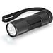 FLASHY. Taschenlampe aus Aluminium mit 9-LEDs, Schwarz