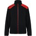 Fleecejacke Terrano in kombinierten Farben, XXXL, schwarz/rot