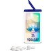 FlipTin, 20 g, Traubenzuckertabletten, blank, blau-transparent, Bodylabel