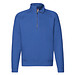 FRUIT OF THE LOOM® Unisex Sweatshirt Zip-Neck, royalblau, L