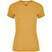 Fox T-Shirt für Damen, Heather Mustard, XL