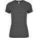 Fox T-Shirt für Damen, heather schwarz, XL