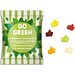 Fruchtgummi Standardformen, 15 g, Daumen hoch, transparente kompostierbare Folie, inkl. Druck