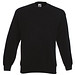 FRUIT OF THE LOOM® Unisex Sweatshirt Set-In, schwarz, XXL