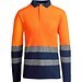 Marineblau/Neon-Orange