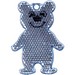 Fußgängerreflektor Bär, blau