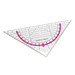 Geodreieck, pink