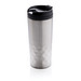 XD COLLECTION Geometrischer Becher, 300 ml, silber