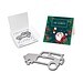 ROMINOX® Key Tool SUV / Auto (19 Funktionen) im Motiv-Mäppchen Frohe Weihnachten