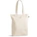GIRONA. TraTragetasche aus Baumwolle (50%), recycelter Baumwolle (30%) und polyester (20% rPET) (220 g/ m²), Naturhell