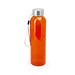 Glasflasche ALFE, Orange