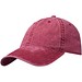 Grafton Kappe mit 6 Segmenten washed, bordeaux